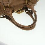 Chloe Paddington Hand Bag Leather Brown 03-08-51-5276 37277