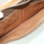 CELINE Macadam Canvas Hand Bag PVC Leather Brown  37308