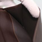 CELINE Macadam Canvas Wallet PVC Leather Brown  37771