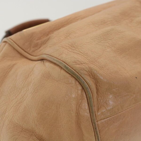 Chloe Hand Bag Leather 2way Pink 03-11-50 37836