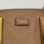 Chloe Hand Bag Leather 2way Pink 03-11-50 37836
