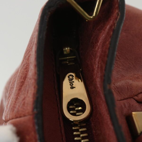 Chloe Hand Bag Leather 2way Pink 03-11-50 37841