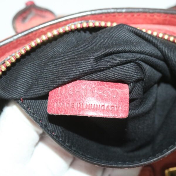 Chloe Hand Bag Leather 2way Pink 03-11-50 37841