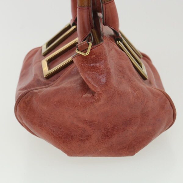 Chloe Hand Bag Leather 2way Pink 03-11-50 37841
