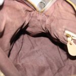 Chloe Paraty Hand Bag Leather 2way Gray 02-11-50 37966