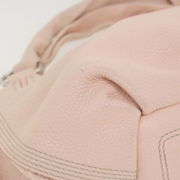 CELINE Hand Bag Leather Pink SC-SA-1016  38010