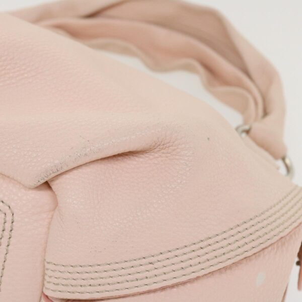 CELINE Hand Bag Leather Pink SC-SA-1016  38010
