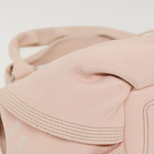 CELINE Hand Bag Leather Pink SC-SA-1016  38010