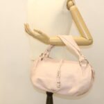 CELINE Hand Bag Leather Pink SC-SA-1016  38010