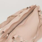 CELINE Hand Bag Leather Pink SC-SA-1016  38010