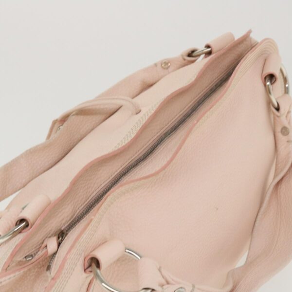 CELINE Hand Bag Leather Pink SC-SA-1016  38010