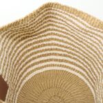 Chloe Straw BagBag Hand Bag straw White Beige 38059