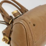 Chloe Paddington Hand Bag Leather Beige 010851 5276 38388
