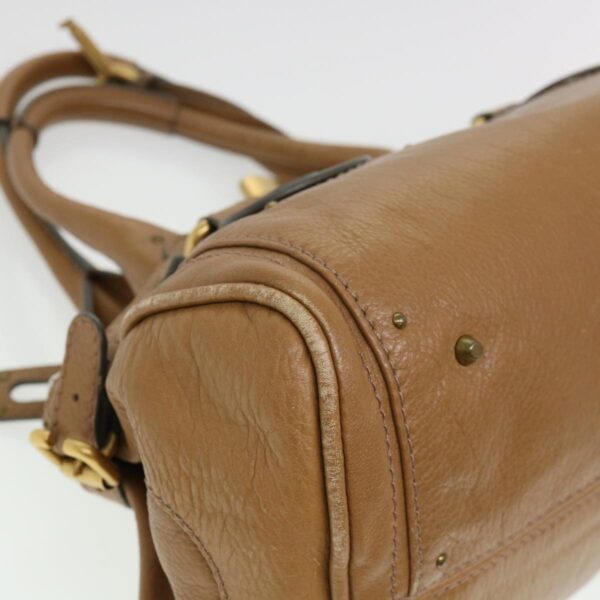 Chloe Paddington Hand Bag Leather Beige 010851 5276 38388