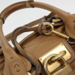 Chloe Paddington Hand Bag Leather Beige 010851 5276 38388