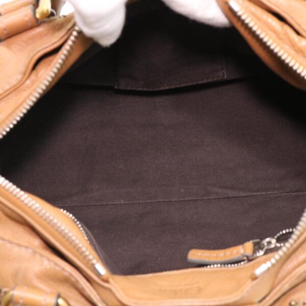 Chloe Paddington Hand Bag Leather Beige 010851 5276 38388