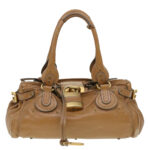 Chloe Paddington Hand Bag Leather Beige 010851 5276 38388