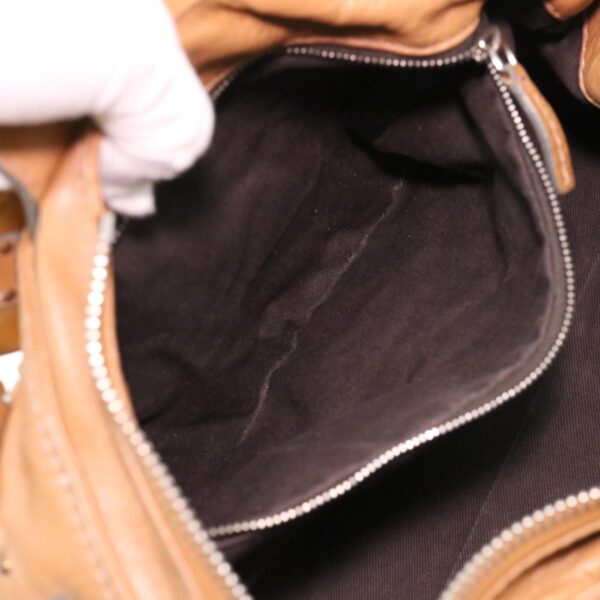 Chloe Paddington Hand Bag Leather Beige 010851 5276 38388