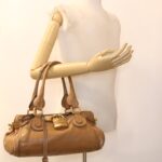 Chloe Paddington Hand Bag Leather Beige 010851 5276 38388
