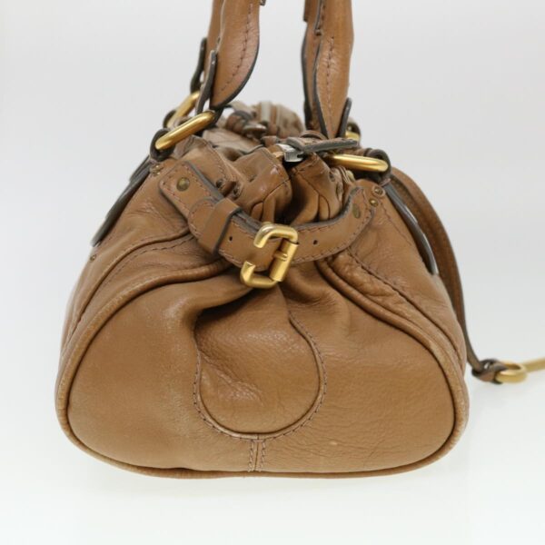Chloe Paddington Hand Bag Leather Beige 010851 5276 38388