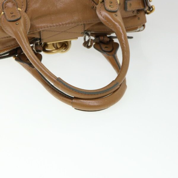 Chloe Paddington Hand Bag Leather Beige 010851 5276 38388
