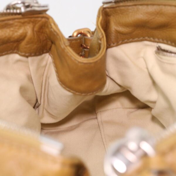 Chloe Paddington Hand Bag Leather Beige 03 06 51 5366 38736