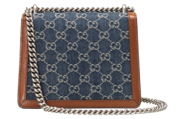 (WMNS) GUCCI Dionysus Single Shoulder Bag Mini Blue/Brown 421970-2KQFN-4483