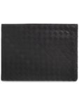 Bottega Veneta Intrecciato Half Zip Clutch Bag Grey