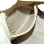 Chloe Paraty Hand Bag Leather 2way White 04-11-50 44037