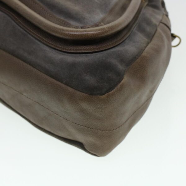 Chloe Paraty Hand Bag Leather Brown 44038