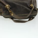 Chloe Paraty Hand Bag Leather Brown 44038