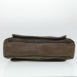 Chloe Paraty Hand Bag Leather Brown 44038