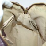 Chloe Paraty Hand Bag Leather Purple 02-12-50-65 44039