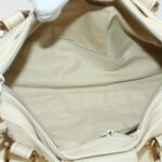 Chloe Paddington Hand Bag Leather Beige 44401