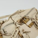 Chloe Paddington Hand Bag Leather Beige 44401