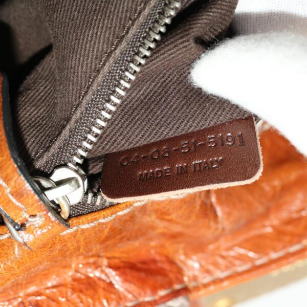 Chloe Paddington Hand Bag Leather Brown 04-08-51-5191 45301