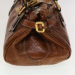 Chloe Paddington Hand Bag Leather Brown 04-08-51-5191 45301