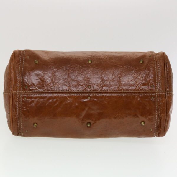 Chloe Paddington Hand Bag Leather Brown 04-08-51-5191 45301