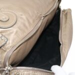 Chloe Paddington Hand Bag Leather Beige 45609