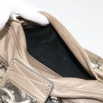 Chloe Paddington Hand Bag Leather Beige 45609