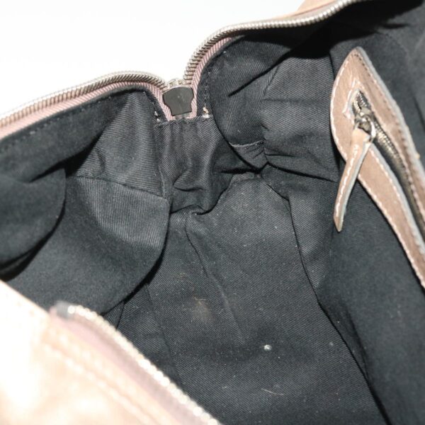 Chloe Paddington Hand Bag Leather Beige 45609