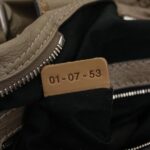 Chloe Paddington Hand Bag Leather Beige 45609