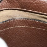 Chloe Saddle Bag Mercy Shoulder Bag Leather Brown 45716