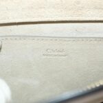 Chloe Picou Shoulder Bag Suede Leather 2way Gray 46666