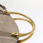 Chloe Picou Shoulder Bag Suede Leather 2way Gray 46666