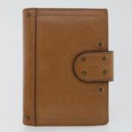 Chloe Wallet Leather 4Set Brown Beige 47799
