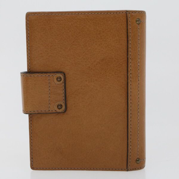 Chloe Wallet Leather 4Set Brown Beige 47799