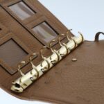 Chloe Wallet Leather 4Set Brown Beige 47799