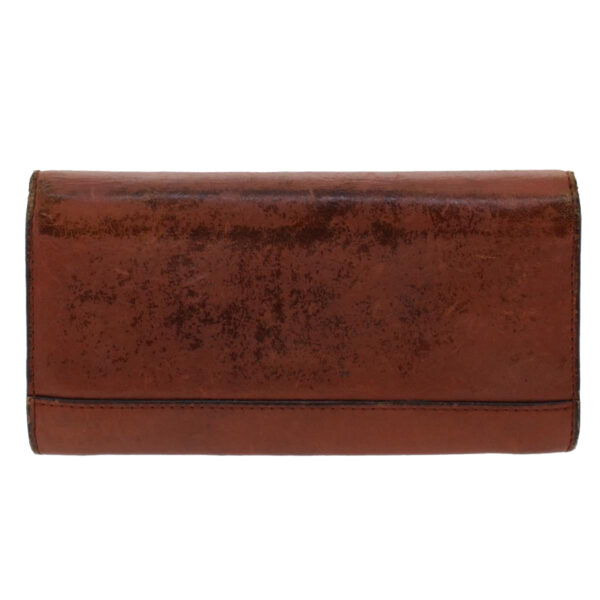 Chloe Wallet Leather 4Set Brown Beige 47799