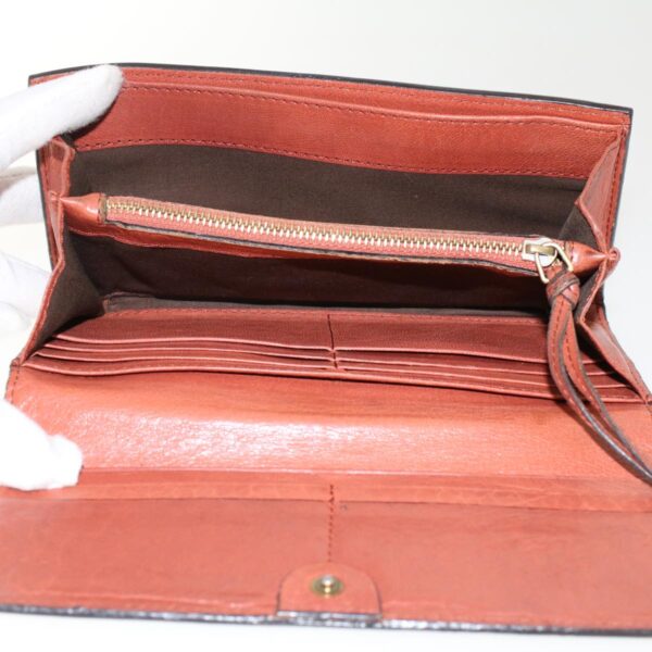 Chloe Wallet Leather 4Set Brown Beige 47799